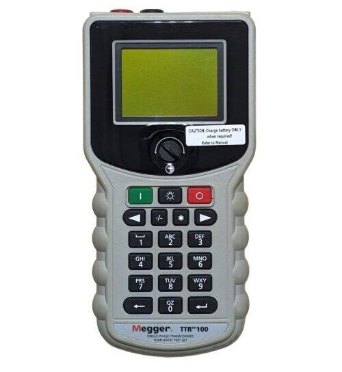 Megger TTR-100 digital transformer turns ratio meter