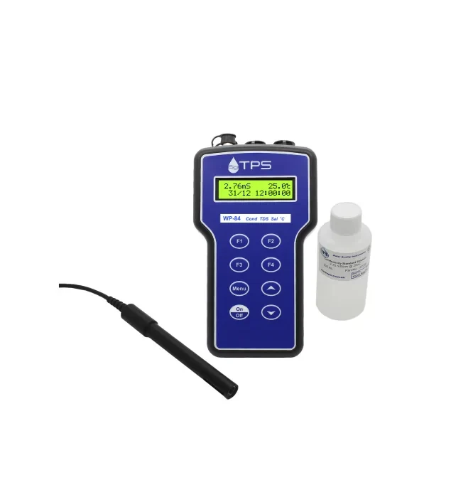 TPS WP-84 handheld conductivity meter with probe