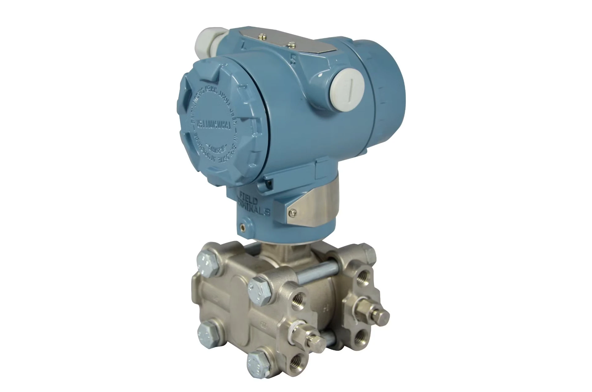 Differential pressure transmitter with stainless manifold