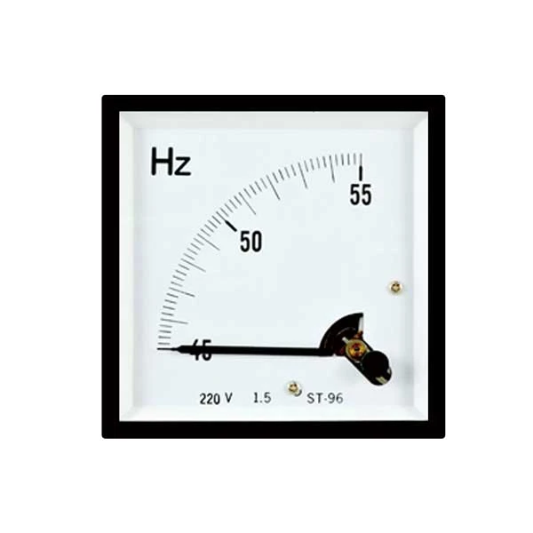 Siemens 96×96 analogue panel frequency meter
