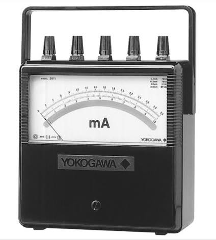 Yokogawa Type 2011 bench top DC microampere standard meter