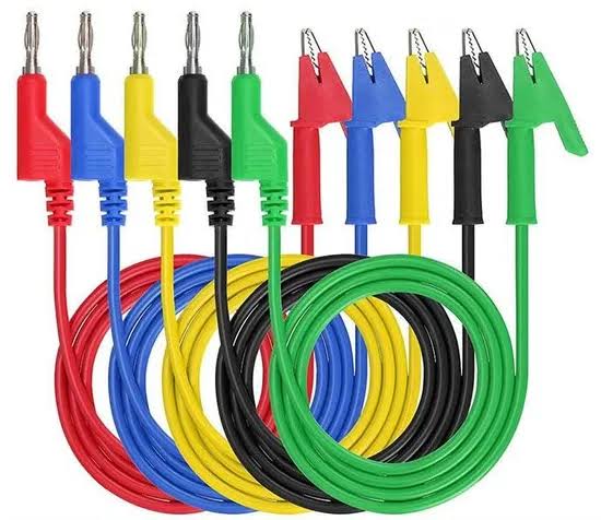 Hirschmann ML200 2000mm test leads with banana plugs